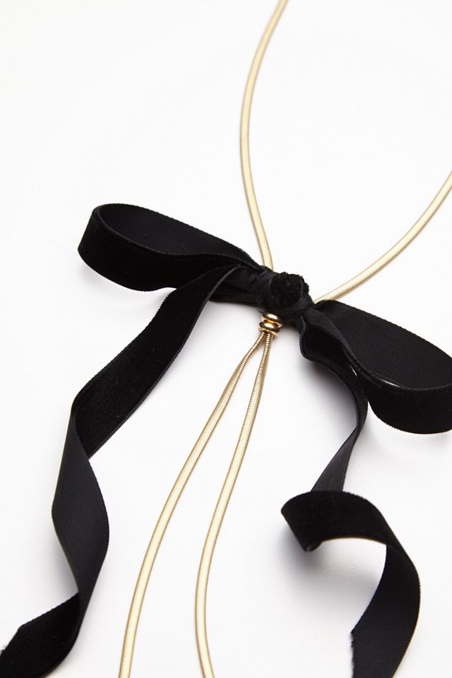 Bow Tie Bolo Necklace #4