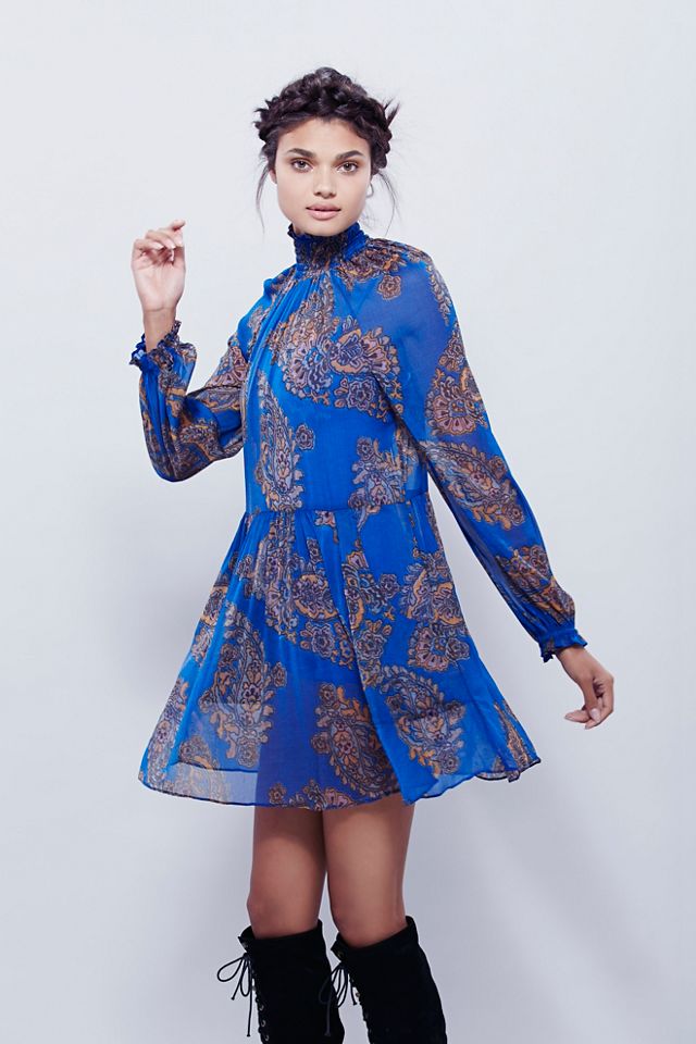 Moonstruck Printed Mini Dress #1