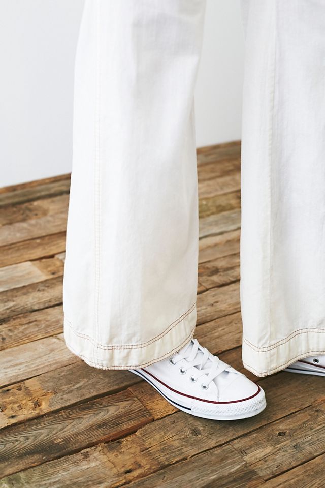 Vintage 1970s White Overalls #6