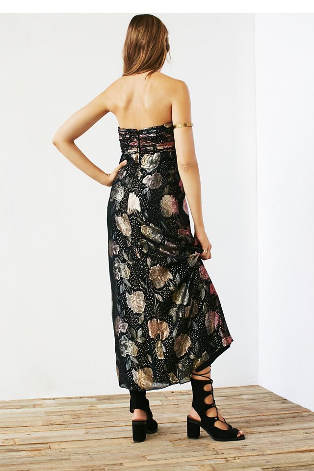free people metal dress Free People Midnight Kiss Mini Slip Dress