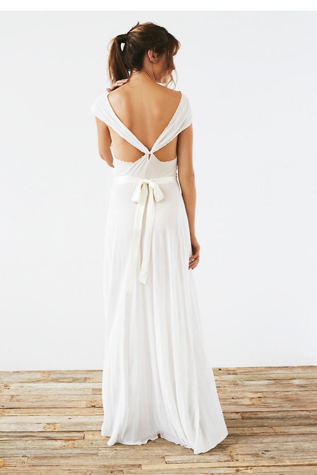 free people maxi lace dress Free People Lacie Maxi Dress - Honey Topaz