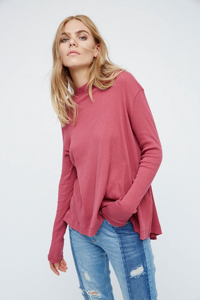 We The Free Wander Mock Neck Tee