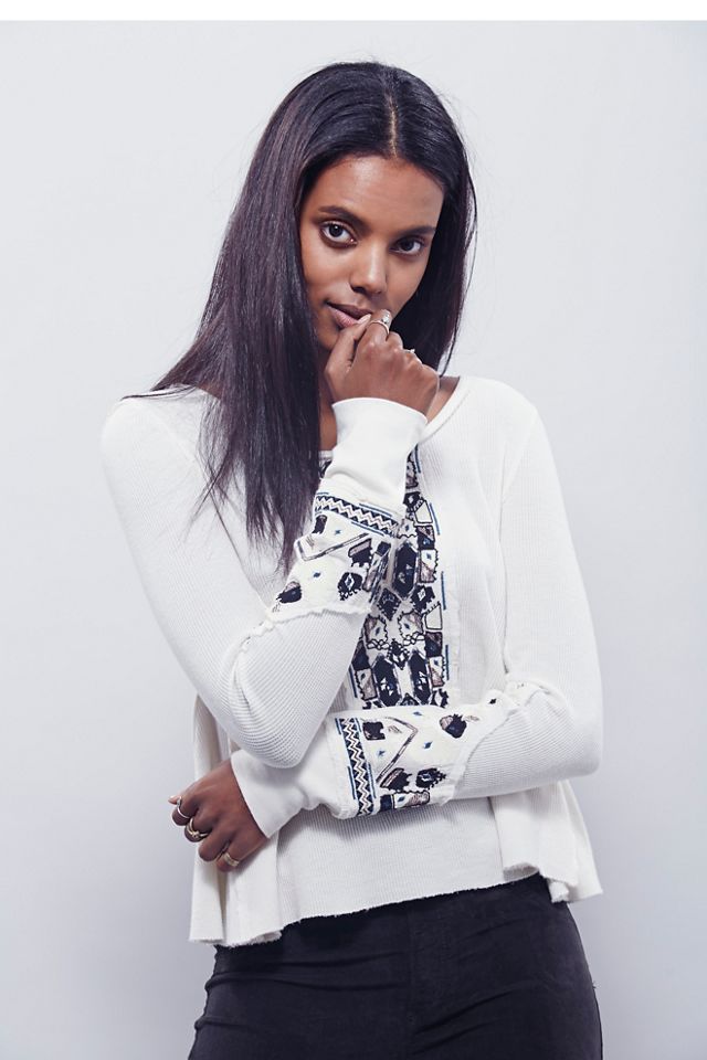 FP X Marion Embroidered Thermal