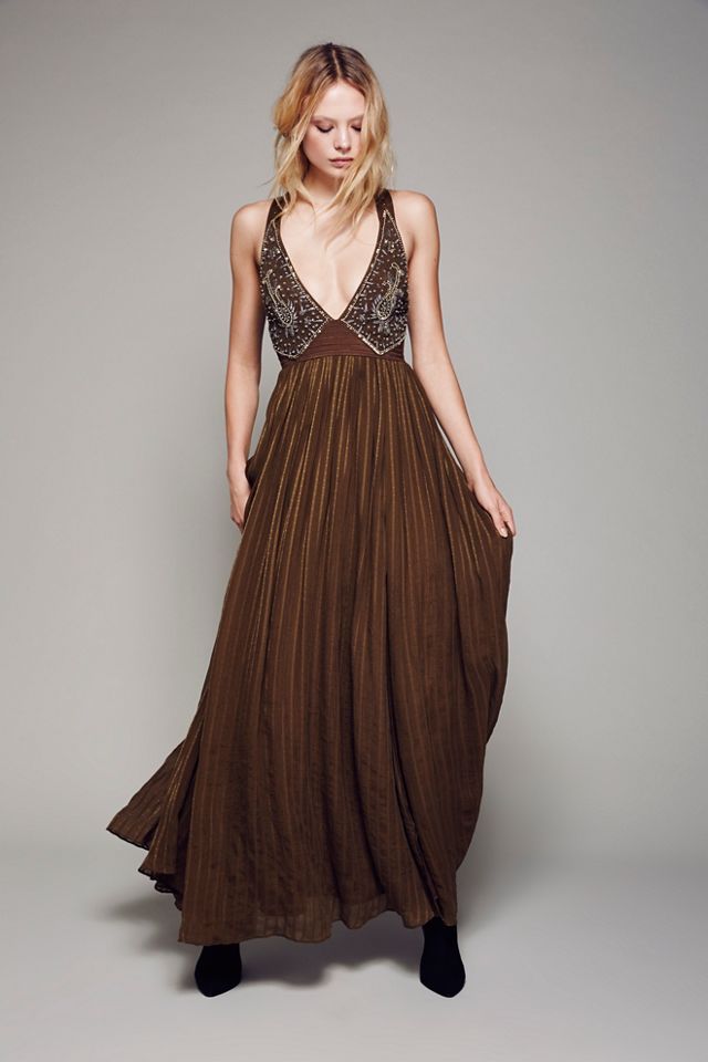 Free people golden sales dawn maxi