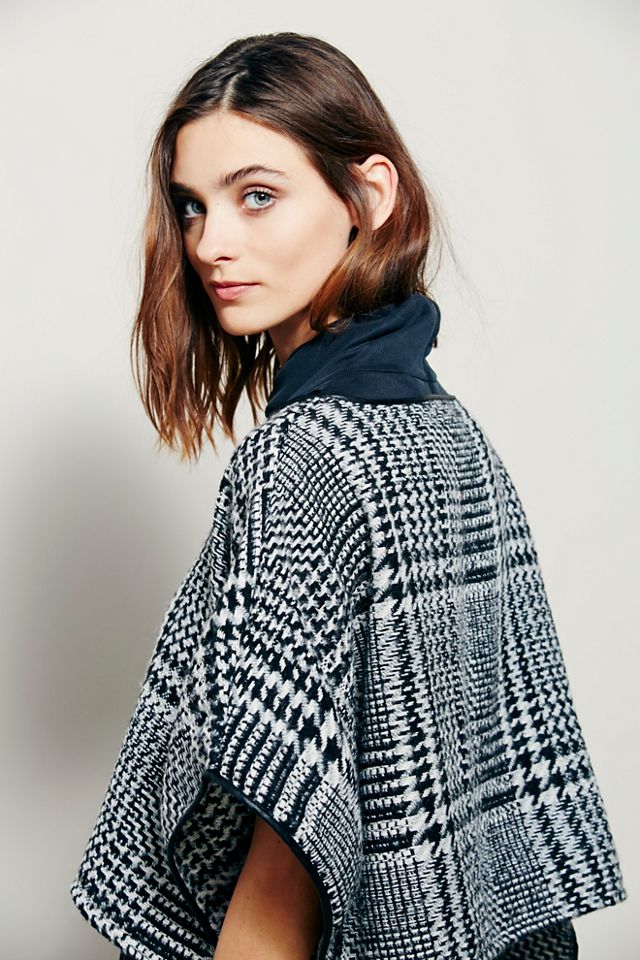 Newbury Structured Poncho #3