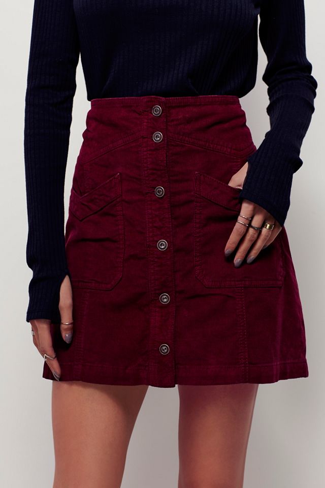 Hold My Hand Cord Skirt #1