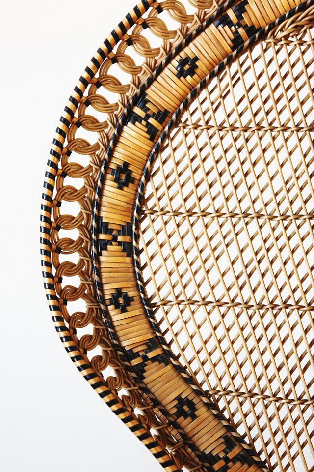 Vintage 70s Peacock Chair - SOLD #1