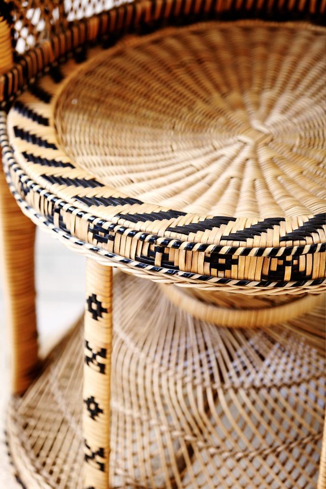 Vintage 70s Peacock Chair - SOLD #3