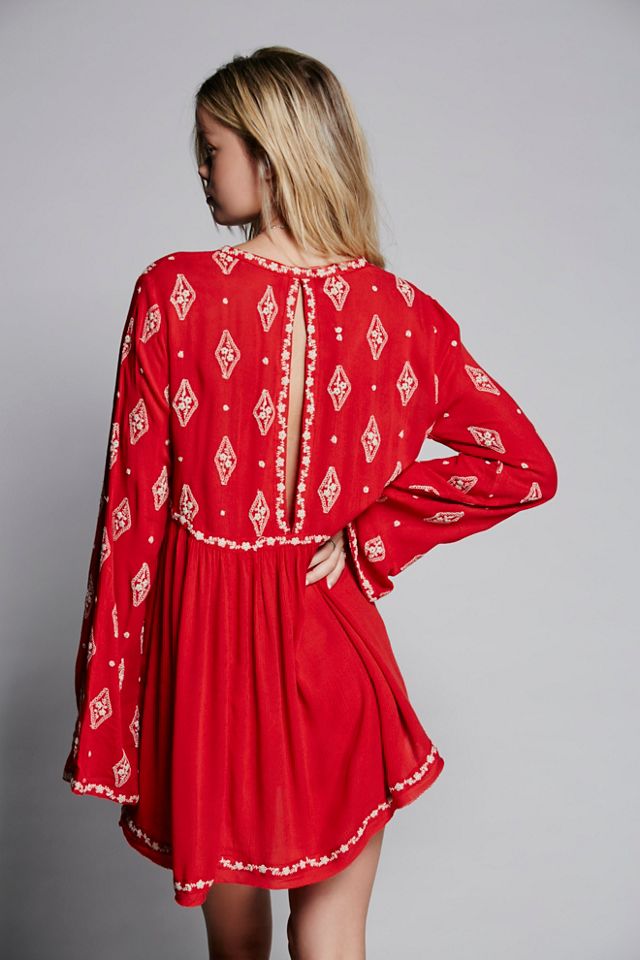 Diamond Embroidered Top #1