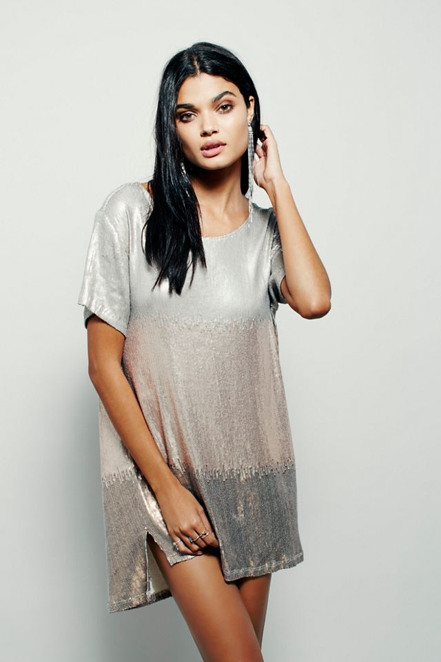Drenched in Sequins Mini Dress #2