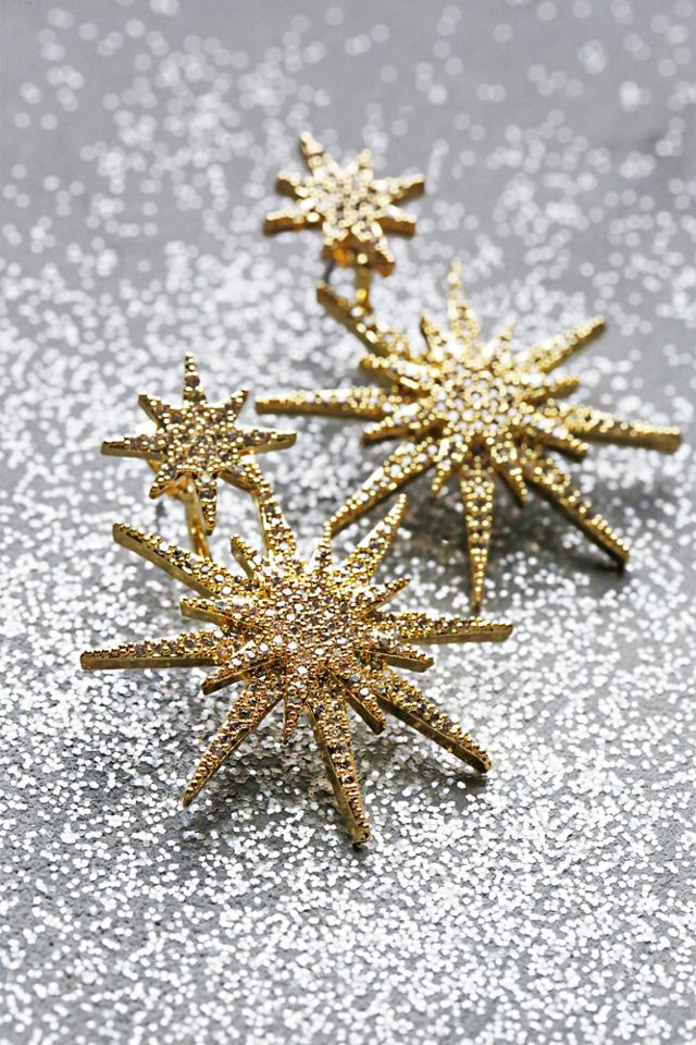 Starburst Statement Ear Jackets #5
