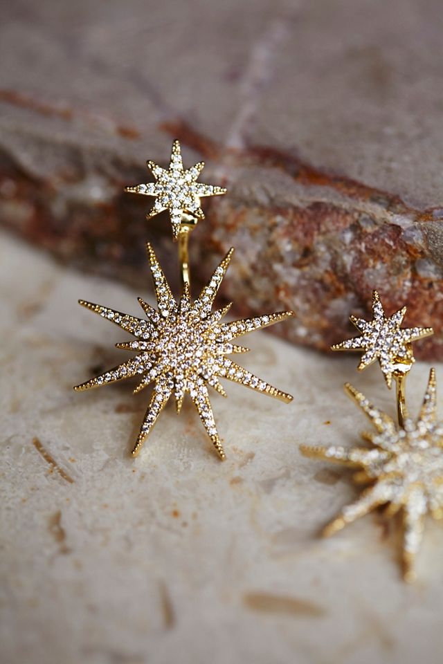Starburst Statement Ear Jackets #1