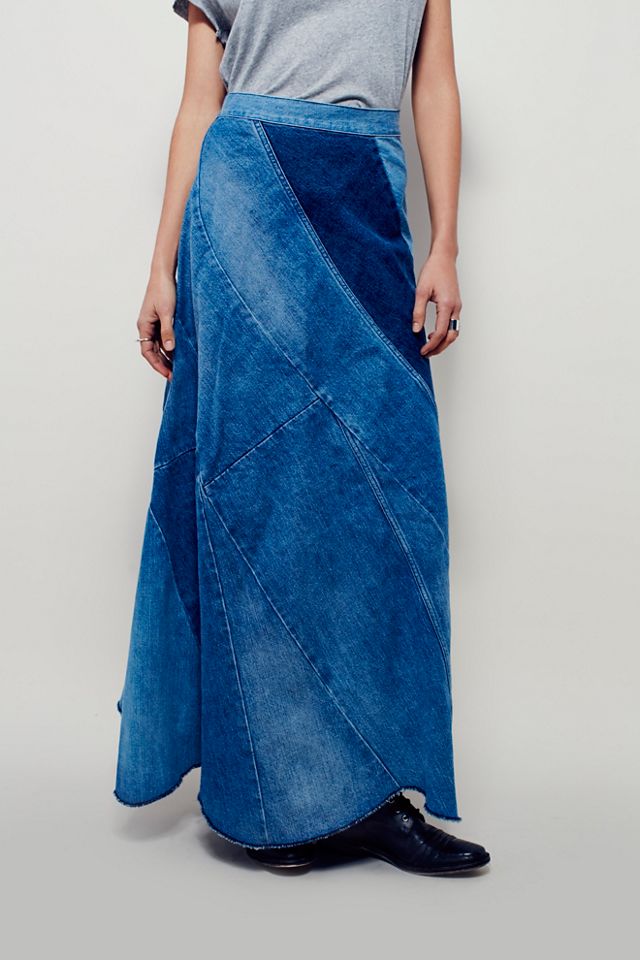 Still Into You Denim Maxi #2