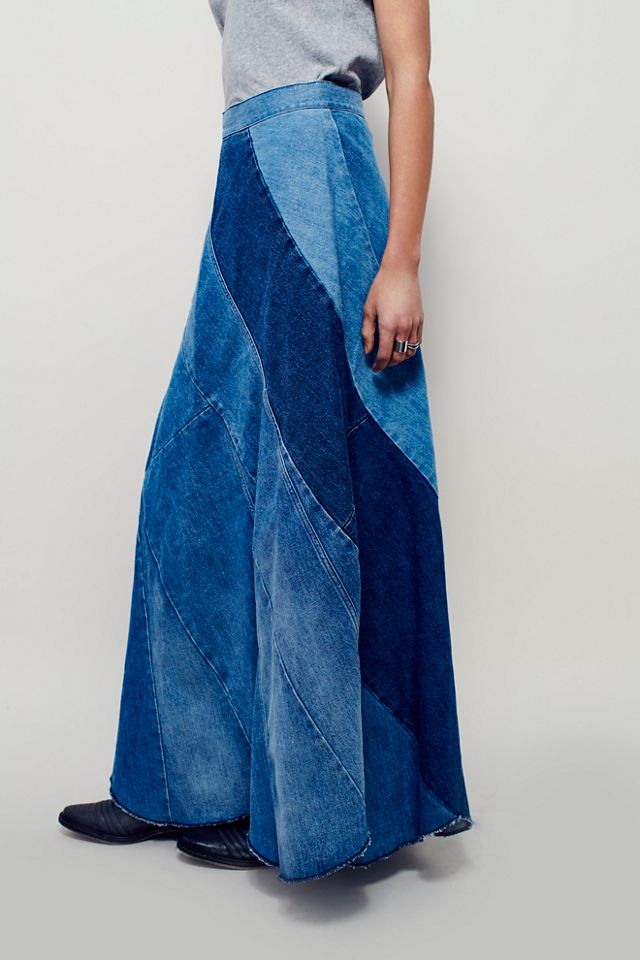 Still Into You Denim Maxi #4