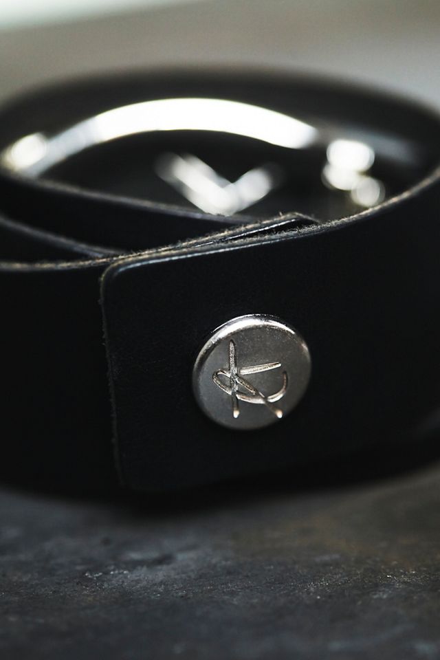 Baton Leather Wrap Cuff #1