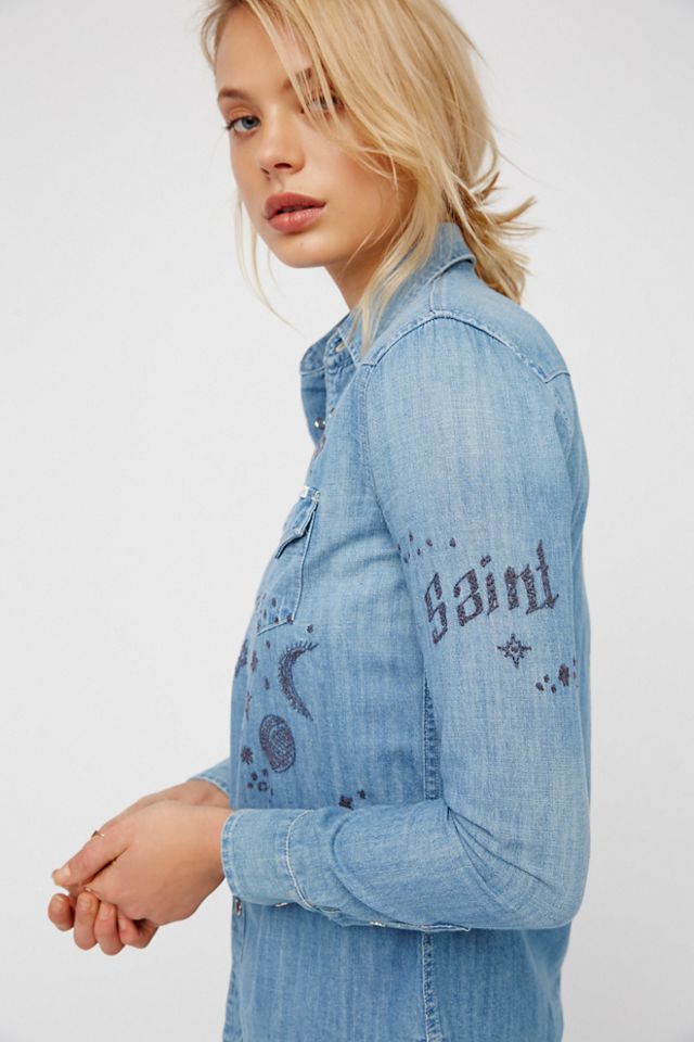 Daze End Indigo Buttondown #3