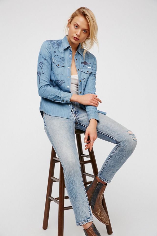 Daze End Indigo Buttondown #5