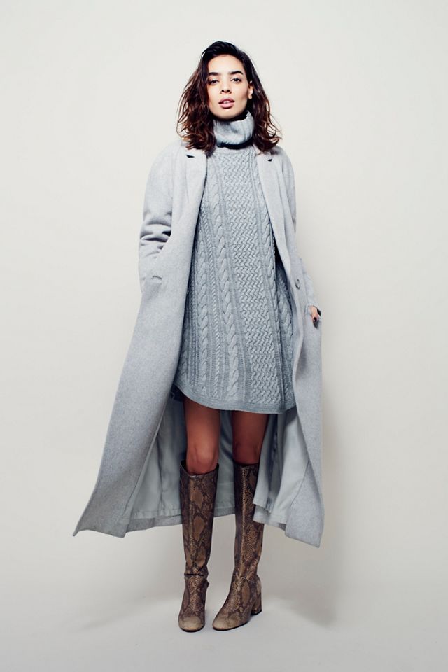 Mini Cable Sweater Dress #5