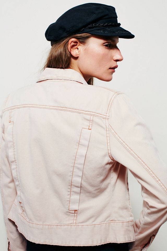 Fitted Denim Jacket #8