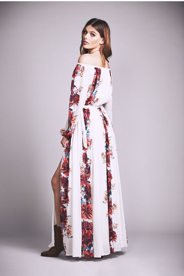 Bardot Printed Maxi #2