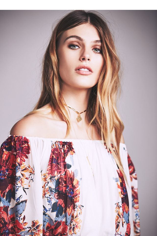 Bardot Printed Maxi #3