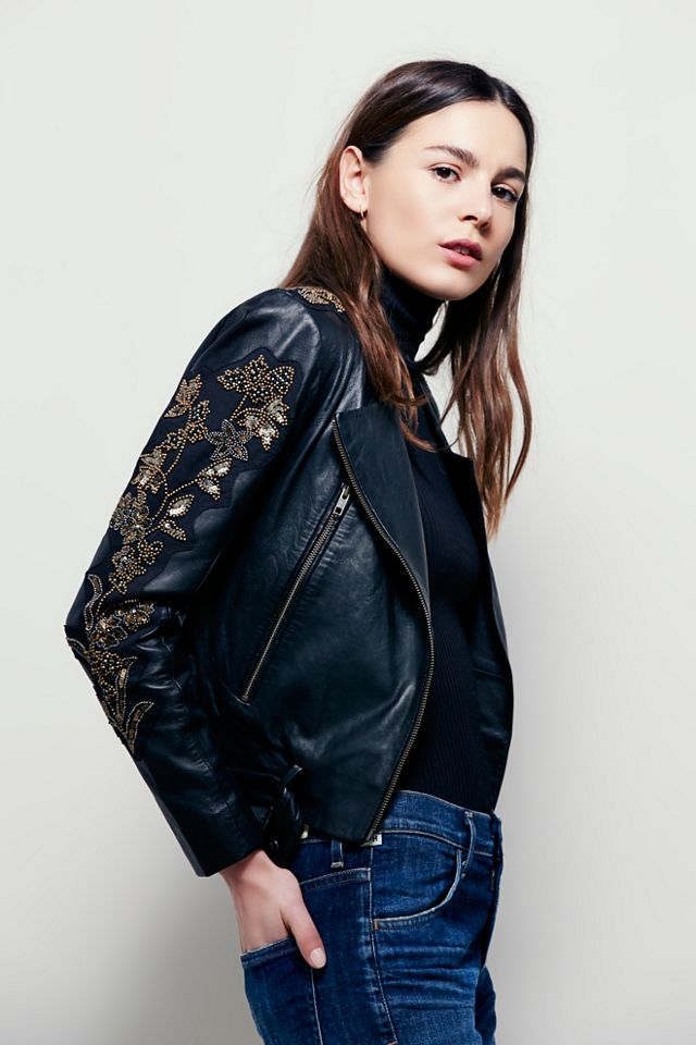 Free people hot sale cropped jacket