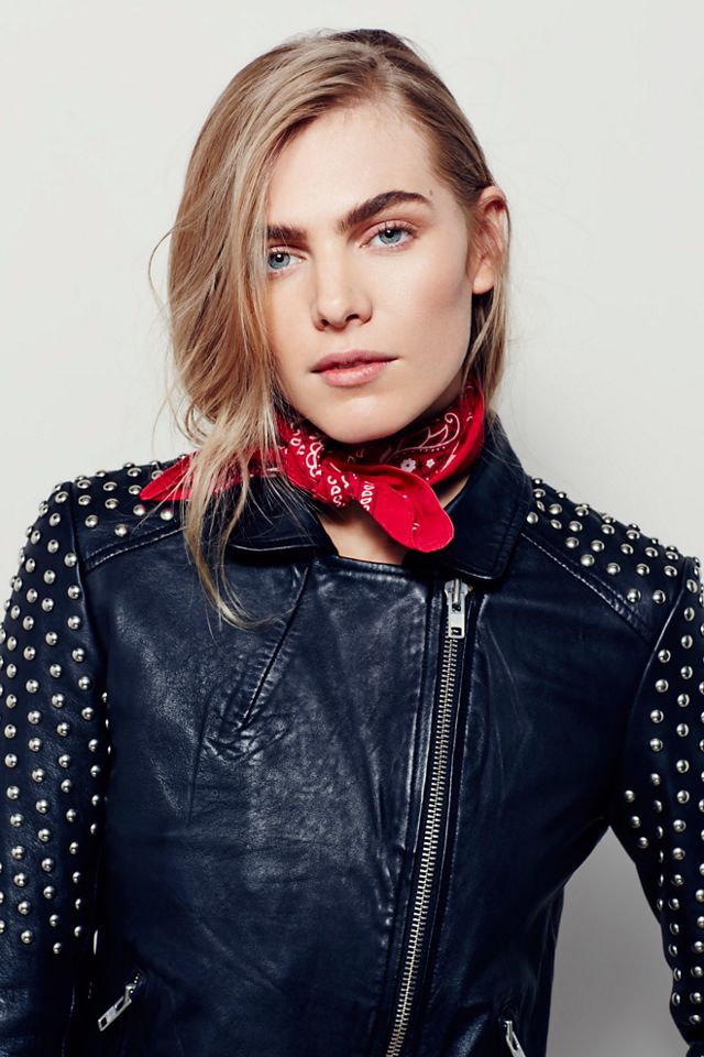 Doma Studded Biker Jacket #5