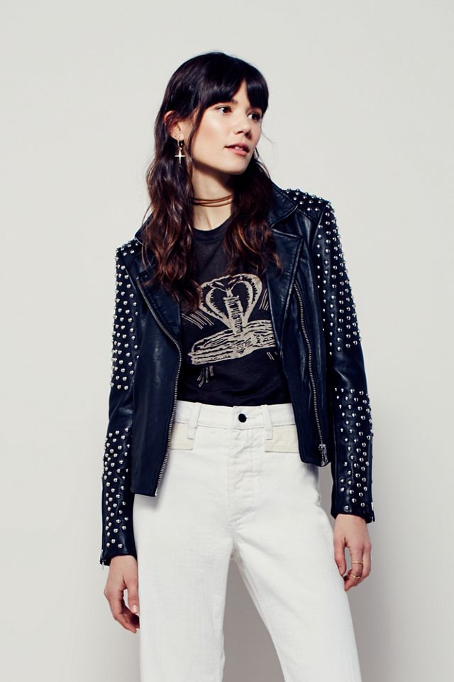 Doma Studded Biker Jacket #2