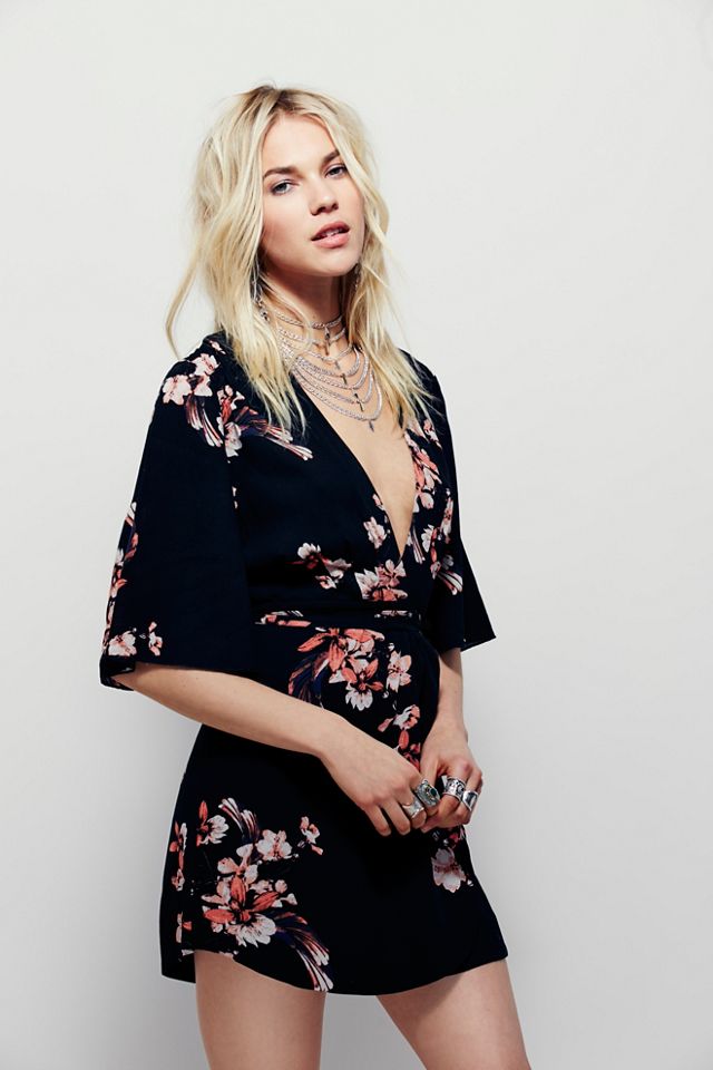 Bougainvillea Mini Dress