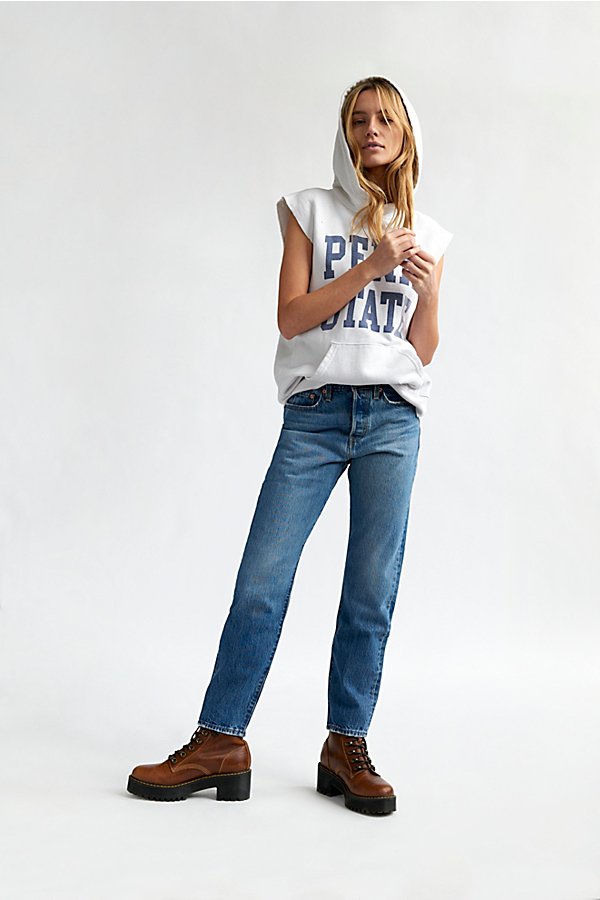 Levi's Wedgie Icon High-Rise Jeans by Levi's at Free People, Wild Bunch W/O Destruction, 30