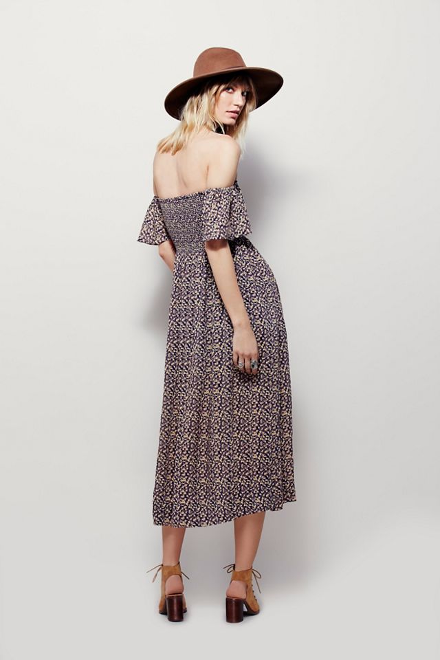 Skip to my Lou Printed Midi Dress #2