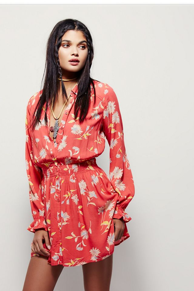 Ruthie Printed Mini Dress