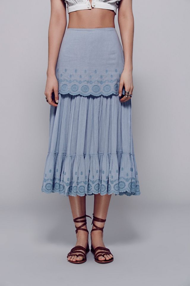 Sail Away Midi Skirt #1