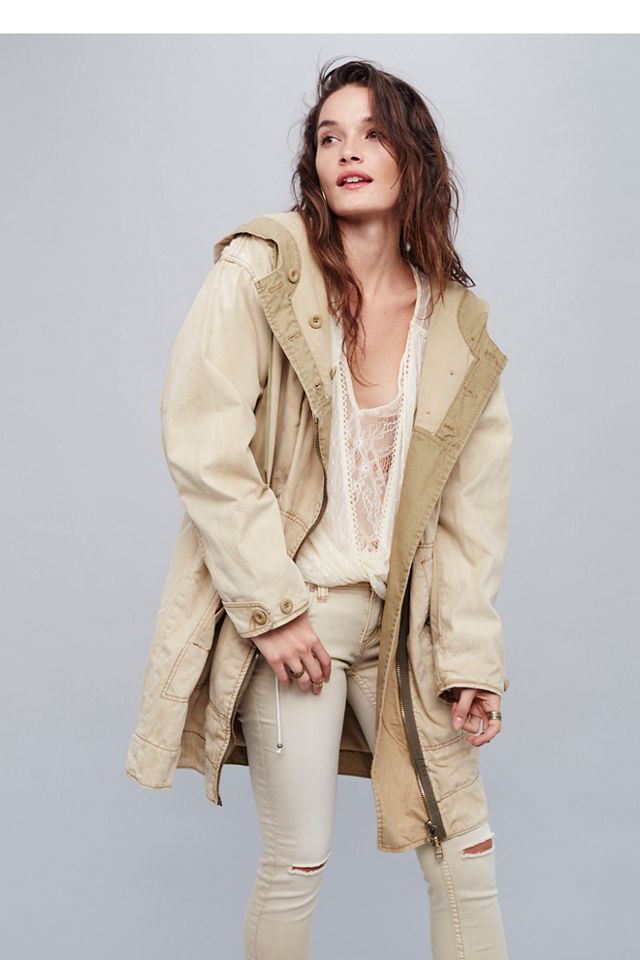 beige jacket coat spring スプリングジャケット Evan Spring Jacket | Free People