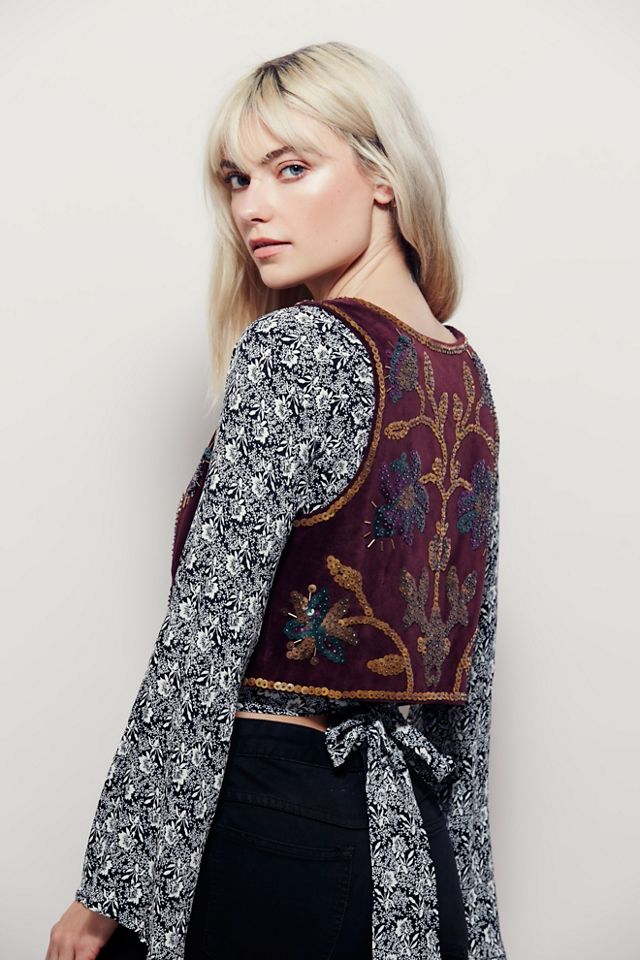 Shrunken Sequin Vest #1