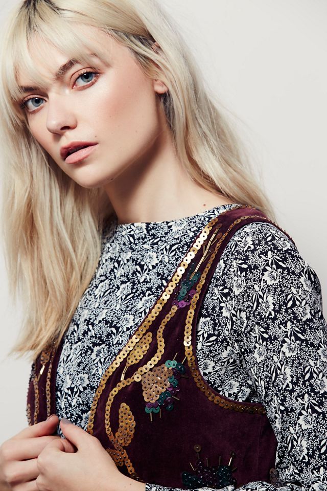 Shrunken Sequin Vest #2