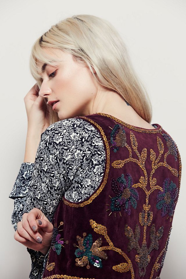 Shrunken Sequin Vest #3