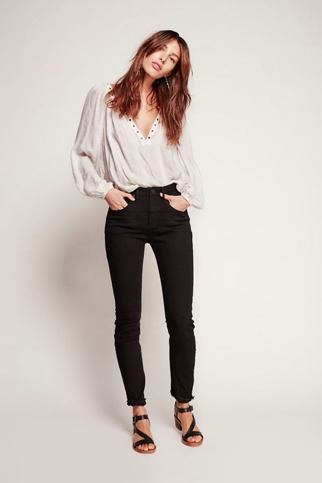Scallywag High-Rise Skinny Jeans #1