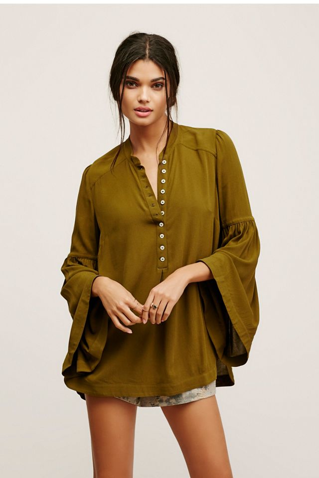 Easy Girl Buttondown Tunic | Free People