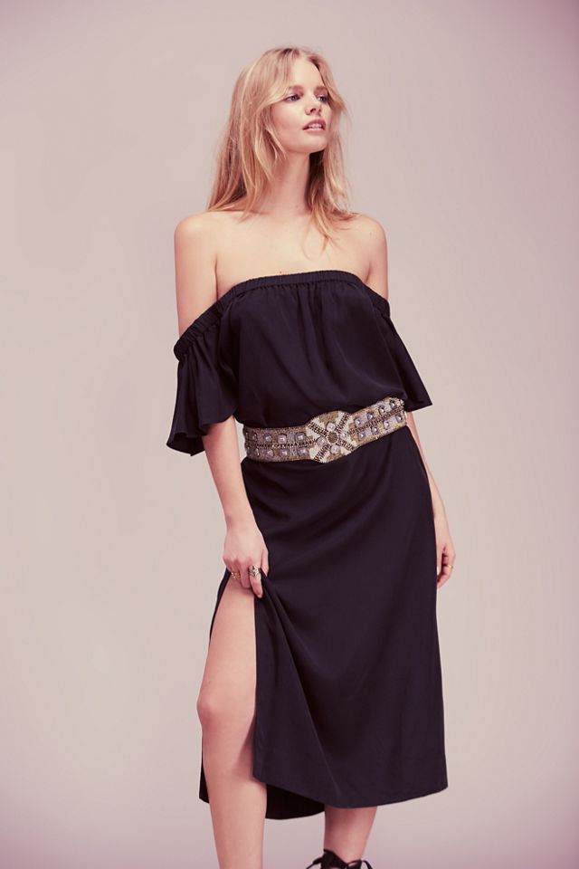 Flawless Off the Shoulder Dress