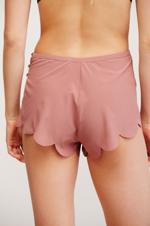 Laser Scallop Booty Short #2