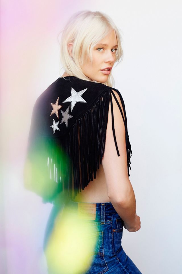 Kiss The Sky Fringe Vest