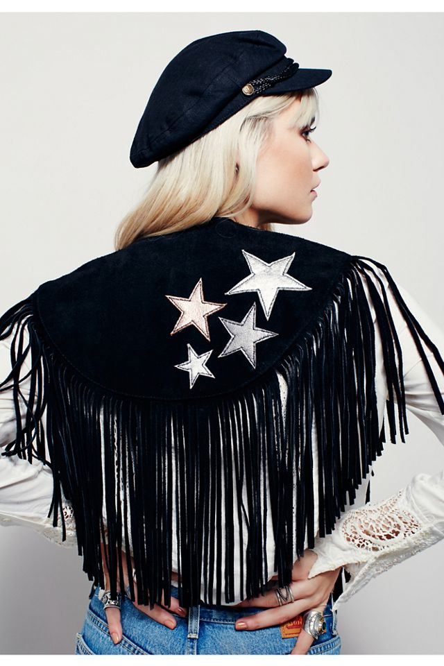 Kiss The Sky Fringe Vest #3