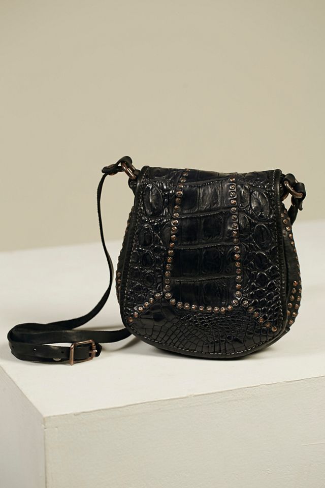 Star In The Sky Leather Saddle Bag #1