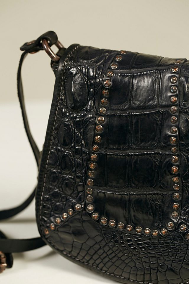 Star In The Sky Leather Saddle Bag #3