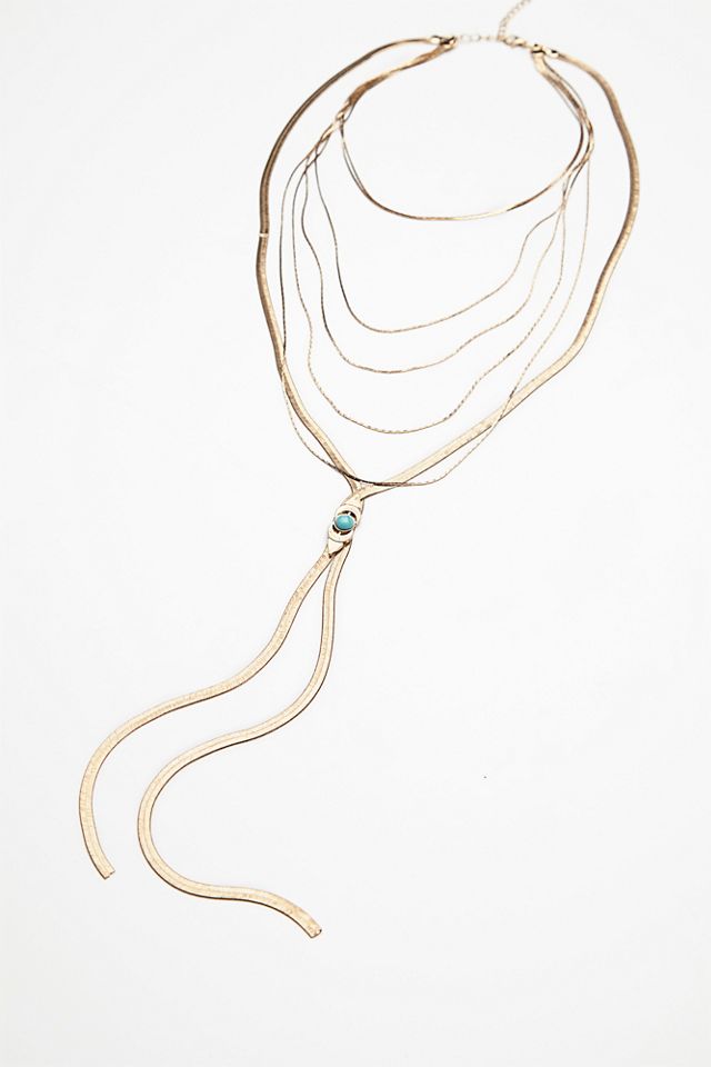 Cosmic Rays Layered Necklace