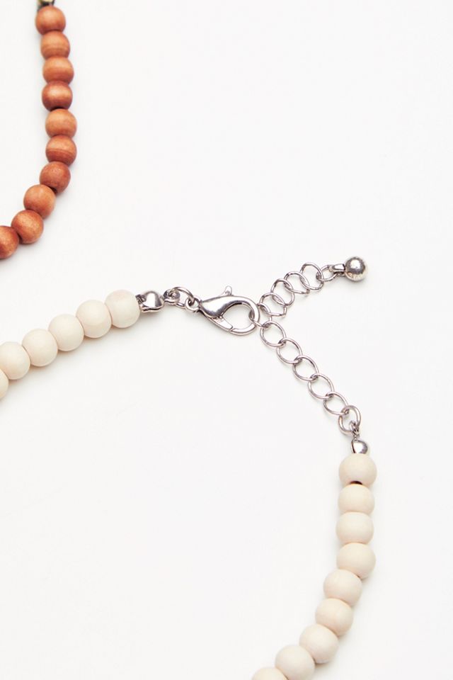 Sandbar Beaded Anklet Set #1