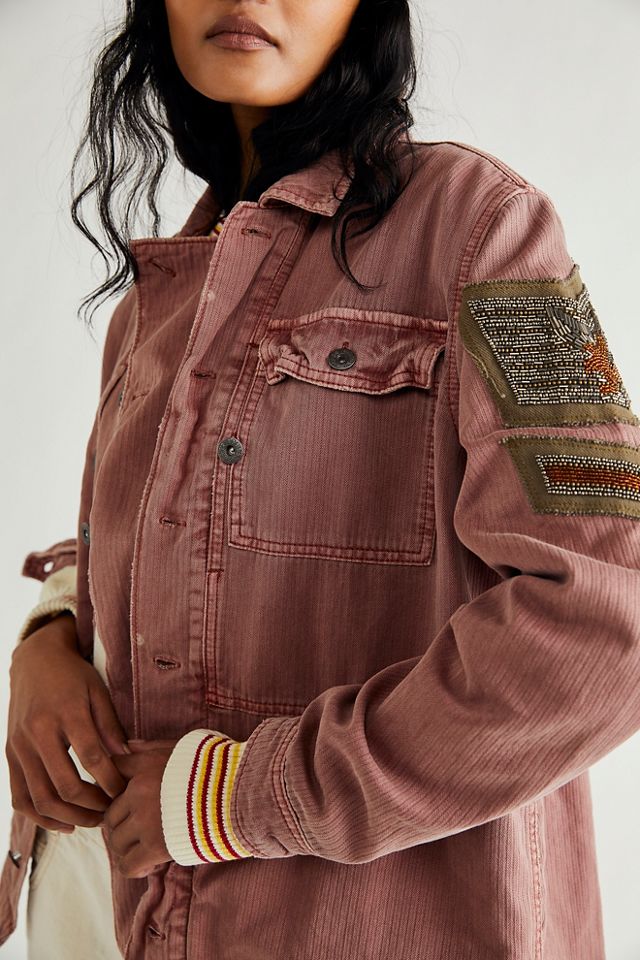 Free people 2025 embellished jacket