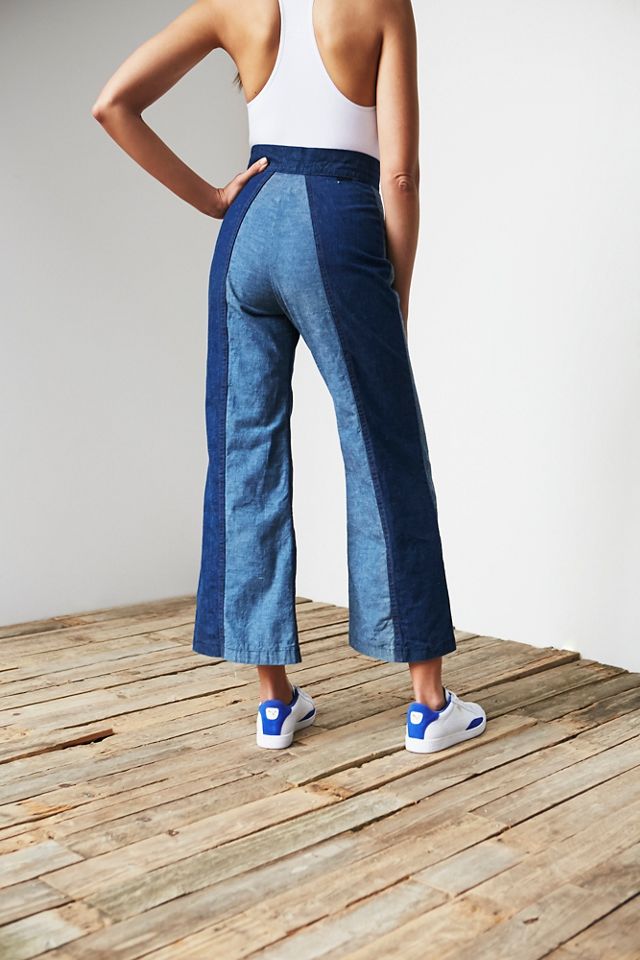 Vintage 1970s Flared Denim #1