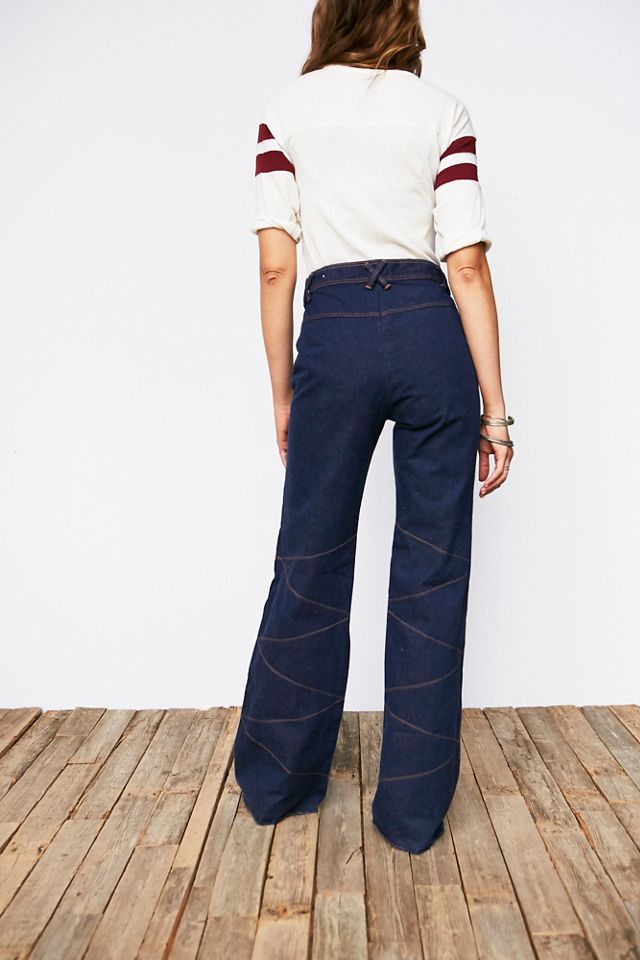 Vintage 1970s Flared Denim #1